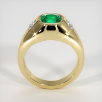 1.82 Ct. Emerald Ring, 18K Yellow Gold 3