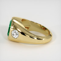 2.47 Ct. Emerald Ring, 18K Yellow Gold 4