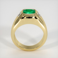 1.57 Ct. Emerald Ring, 18K Yellow Gold 3