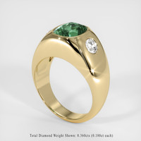 2.78 Ct. Sapphire Ring, 18K Yellow Gold 2
