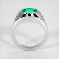 3.45 Ct. Emerald Ring, Platinum 950 3