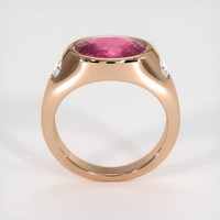 3.06 Ct. Sapphire Ring, 18K Rose Gold 3