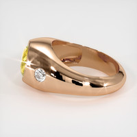 3.54 Ct. Sapphire Ring, 18K Rose Gold 4