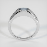 0.75 Ct. Bi Color Sapphire Ring, 10K White Gold 3