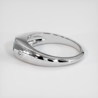 0.75 Ct. Bi Color Sapphire Ring, 10K White Gold 4