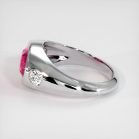 2.57 Ct. Sapphire Ring, 14K White Gold 4