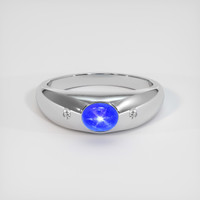 2.01 Ct. Sapphire Ring, 18K White Gold 1