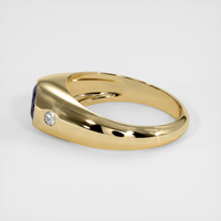 0.88 Ct. Color Change Sapphire Ring, 14K Yellow Gold 4