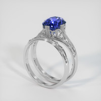 0.88 Ct. Color Change Sapphire Ring, 18K Yellow Gold 2