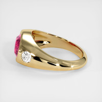 2.57 Ct. Sapphire Ring, 18K Yellow Gold 4