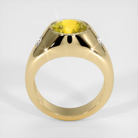 3.54 Ct. Sapphire Ring, 18K Yellow Gold 3