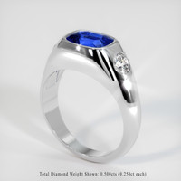 2.24 Ct. Sapphire Ring, Platinum 950 2
