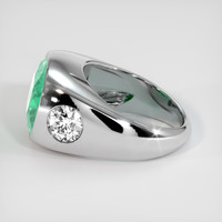 5.04 Ct. Emerald Ring, Platinum 950 4