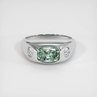1.71 Ct. Sapphire Ring, 14K White Gold 1