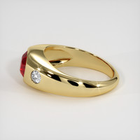 2.98 Ct. Ruby Ring, 10K Yellow Gold 4