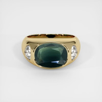 3.55 Ct. Sapphire Ring, 14K Yellow Gold 1
