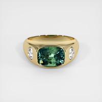 3.08 Ct. Sapphire Ring, 18K Yellow Gold 1