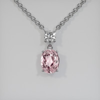 2.52 Ct. Gemstone Pendant, Platinum 950 1