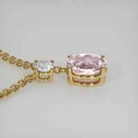 3.10 Ct. Gemstone Pendant, 14K Yellow Gold 3