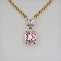 2.52 Ct. Gemstone Necklace, 18K Yellow Gold 1
