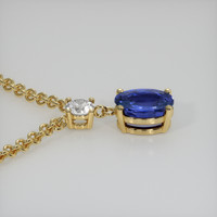 2.06 Ct. Gemstone Necklace, 18K Yellow Gold 3