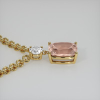 4.88 Ct. Gemstone Pendant, 18K Yellow Gold 3