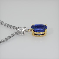 2.06 Ct. Gemstone Necklace, 14K Yellow & White 3