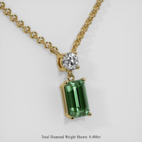 2.07 Ct. Gemstone Necklace, 14K Yellow Gold 2