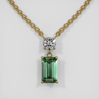 2.07 Ct. Gemstone Necklace, 18K Yellow Gold 1