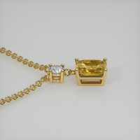 1.68 Ct. Gemstone Pendant, 18K Yellow Gold 3