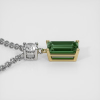 2.07 Ct. Gemstone Necklace, 14K Yellow & White 3