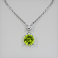 1.31 Ct. Gemstone Pendant, Platinum 950 1