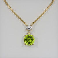 1.31 Ct. Gemstone Necklace, 18K Yellow Gold 1
