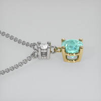 0.67 Ct. Gemstone Necklace, 14K Yellow & White 3
