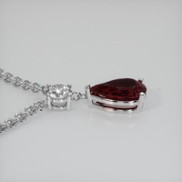 2.18 Ct. Gemstone Pendant, Platinum 950 3