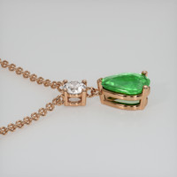 1.70 Ct. Gemstone Pendant, 14K Rose Gold 3