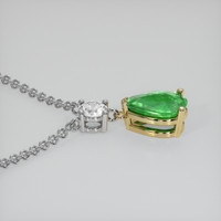 1.70 Ct. Gemstone Pendant, 14K Yellow & White 3