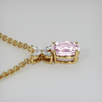 2.60 Ct. Gemstone Pendant, 18K Yellow Gold 3