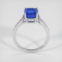 3.53 Ct. Blue Sapphire Ring, Platinum 950 3