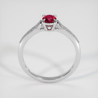 0.53 Ct. Ruby Ring, Platinum 950 3