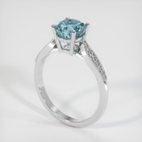 3.24 Ct. Sapphire Ring, Platinum 950 2