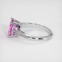 1.69 Ct. Sapphire Ring, 14K White Gold 4