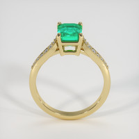 1.83 Ct. Emerald Ring, 18K Yellow Gold 3