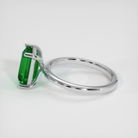 2.65 Ct. Emerald Ring, Platinum 950 4