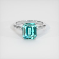 4.55 Ct. Gemstone Ring, Platinum 950 1