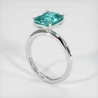 4.55 Ct. Gemstone Ring, Platinum 950 2