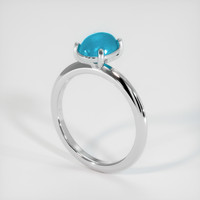 1.14 Ct. Gemstone Ring, Platinum 950 2