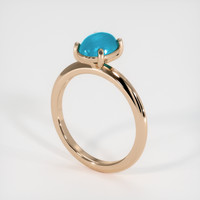 1.14 Ct. Gemstone Ring, 14K Rose Gold 2