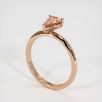1.14 Ct. Sapphire Ring, 14K Rose Gold 2