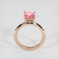 3.03 Ct. Padparadscha Sapphire Ring, 14K Rose Gold 3